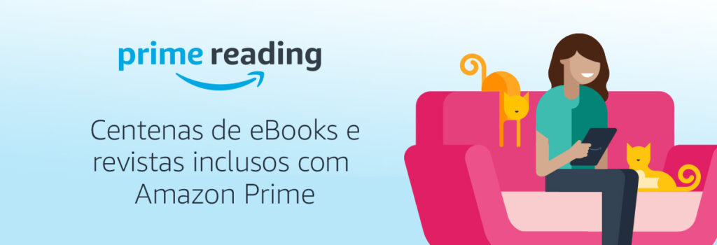 Imagem Amazon do Prime Reading.